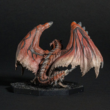 Monster Hunter Fire Wyvern Rathalos Statue Figure - Capcom - CFB: Cube Figure Builder