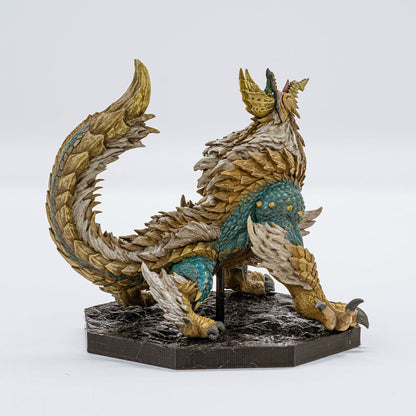 Monster Hunter Thunder Wolf Wyvern Zinogre Statue - Capcom - CFB: Cube Figure Builder