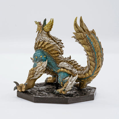 Monster Hunter Thunder Wolf Wyvern Zinogre Statue - Capcom - CFB: Cube Figure Builder