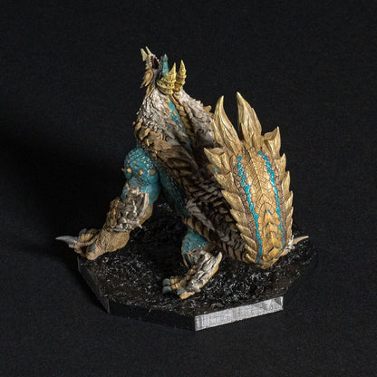 Monster Hunter Thunder Wolf Wyvern Zinogre Statue - Capcom - CFB: Cube Figure Builder