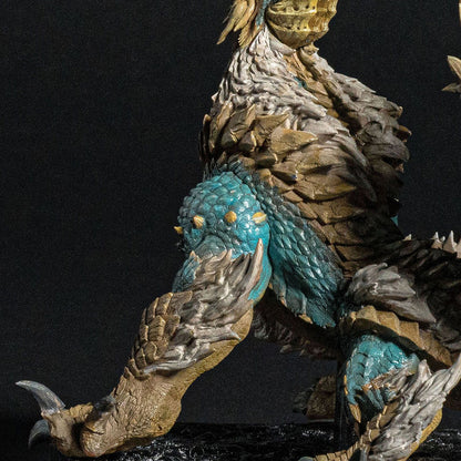 Monster Hunter Thunder Wolf Wyvern Zinogre Statue - Capcom - CFB: Cube Figure Builder