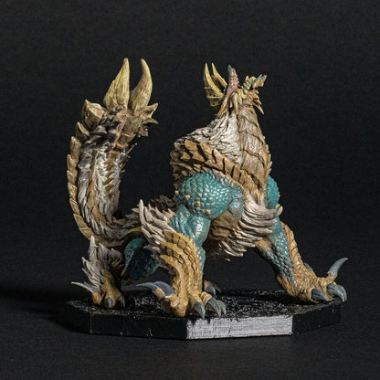 Monster Hunter Thunder Wolf Wyvern Zinogre Statue - Capcom - CFB: Cube Figure Builder