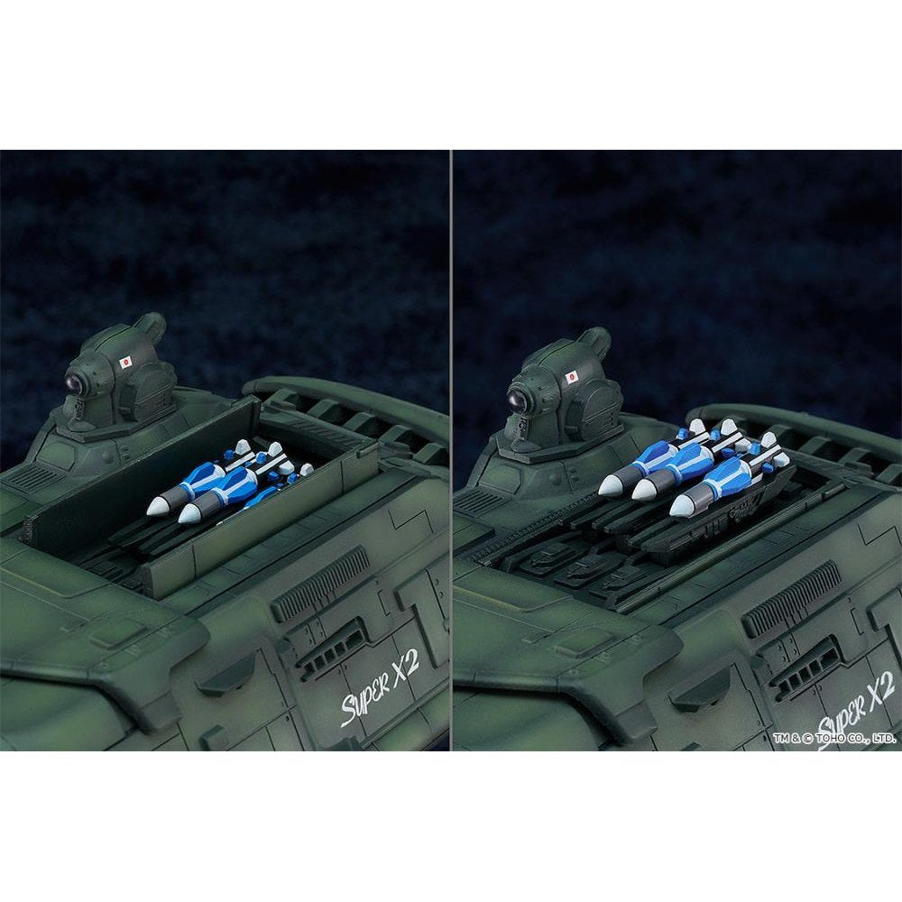Godzilla vs. Biollante Moderoid Super X2 Battleship Model Kit - Good Smile Company - Moderoid
