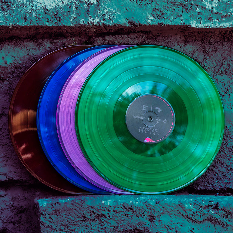 Hyper Light Drifter Original Soundtrack - Vinyl Record Set (4xLP, Multicolor, iam8bit, OST)