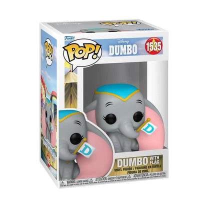 Disney Dumbo with Flag Vinyl Figure - Funko - Pop! #1535