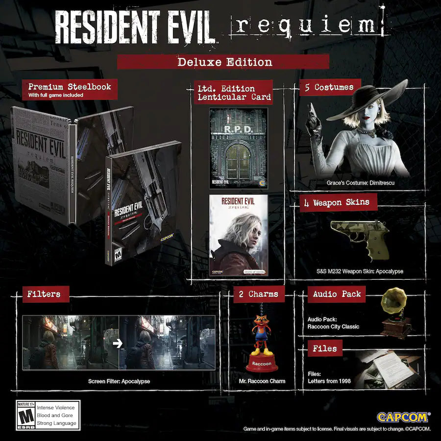 Resident Evil Requiem Deluxe Edition - PlayStation 5 - Capcom