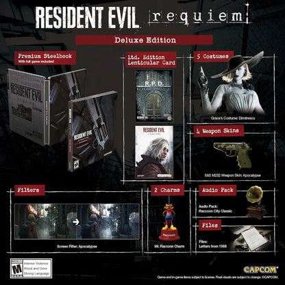 Resident Evil Requiem Deluxe Edition - PlayStation 5 - Capcom