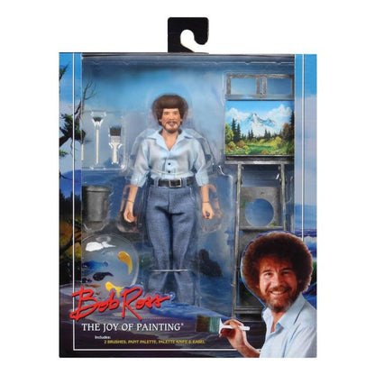 The Joy of Painting Bob Ross Clothed Action Figure - NECA