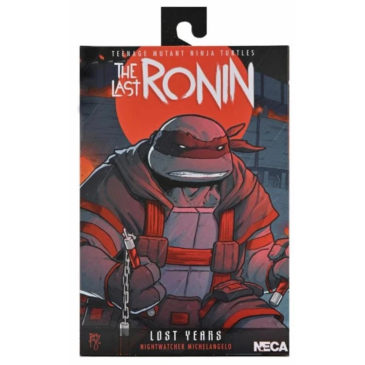 Teenage Mutant Ninja Turtles: The Last Ronin The Lost Years Michelangelo Nightwatcher Action Figure - NECA