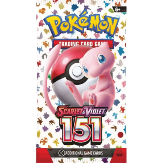 Pokemon TCG Scarlet & Violet 151 Booster Pack - 10 Cards, English