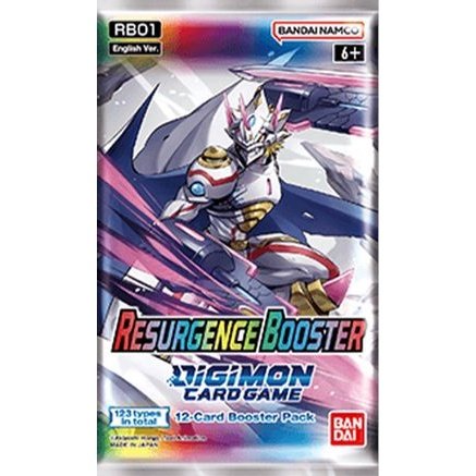 Digimon Card Game Resurgence Booster Pack RB-01