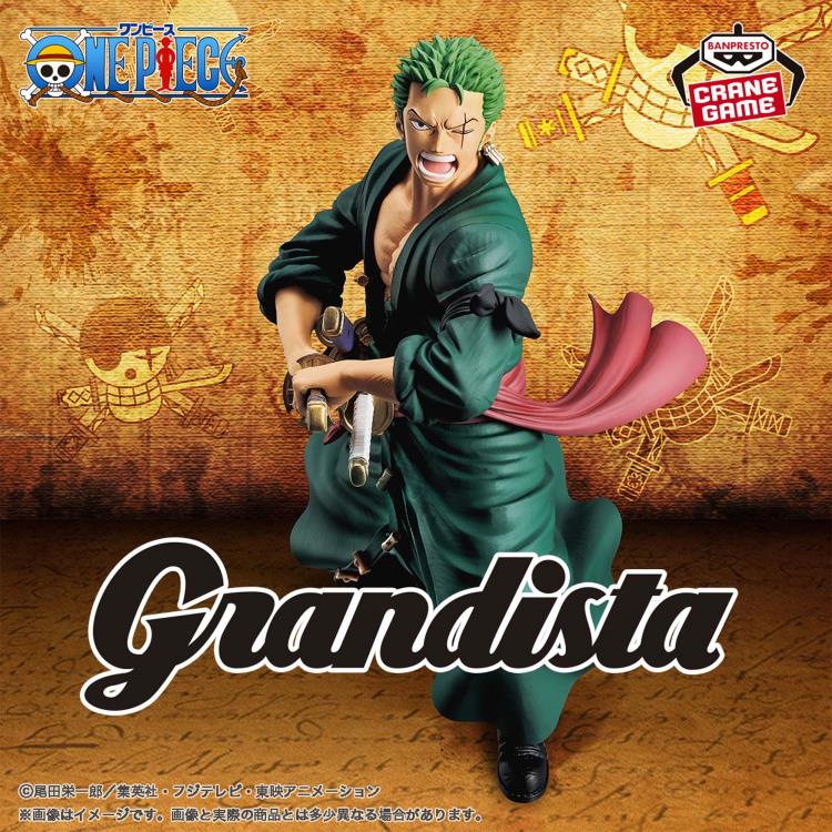 One Piece Roronoa Zoro Figure - Banpresto Grandista