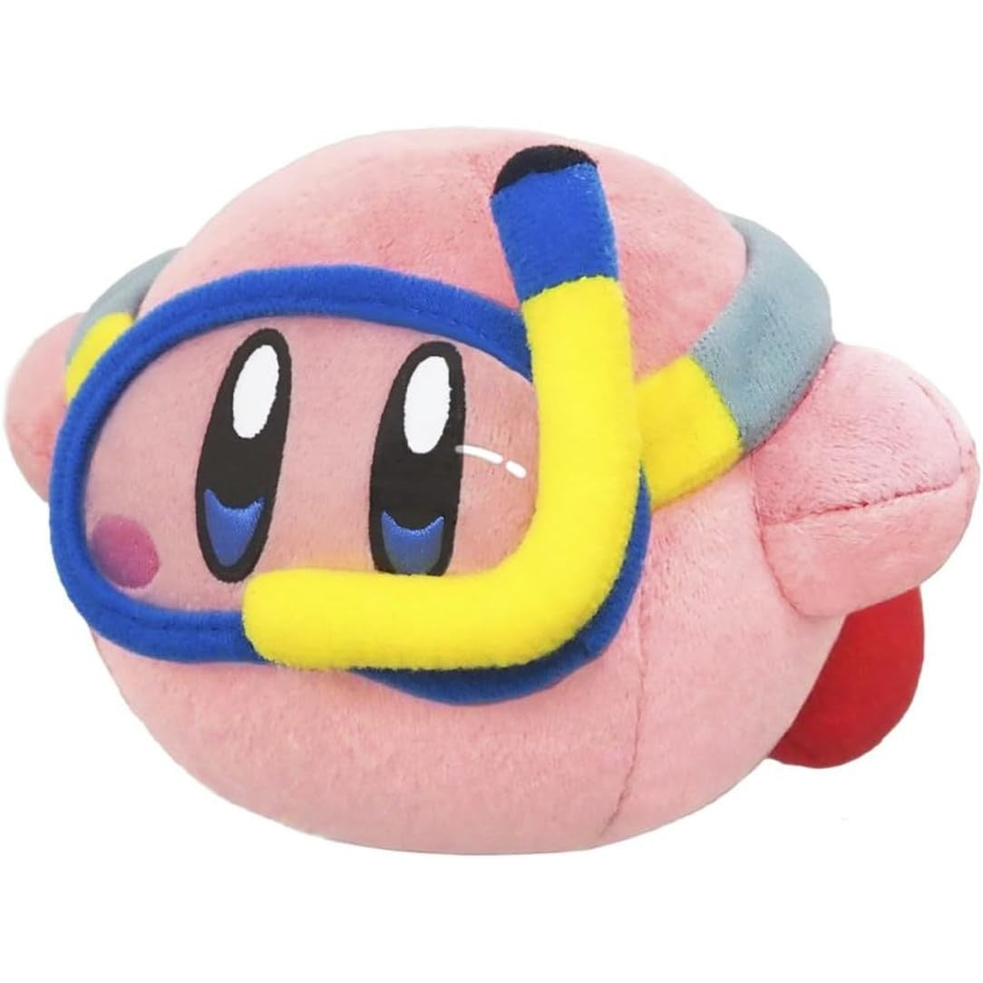 Kirby's Adventure Kirby Swim 6" Plush - Little Buddy - All Star Collection