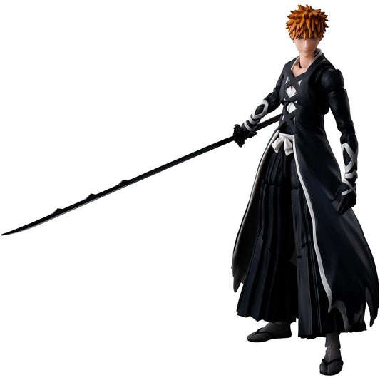 Bleach: Thousand-Year Blood War Ichigo Kurosaki Bankai Tensa Zangetsu Action Figure - Bandai Spirits - S.H.Figuarts