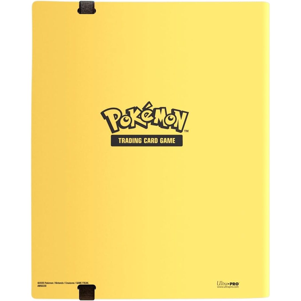 Pokemon TCG Pikachu 9-Pocket Binder - Holds 360 Cards - Ultra PRO, 2025
