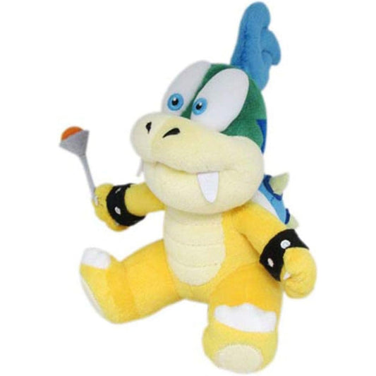 Super Mario Bros. Larry Koopa Koopalings 7" Plush - San-ei, Little Buddy - All Star Collection