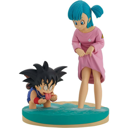 Dragon Ball Revible Moment Goku & Bulma Dragon History Figure - Bandai Spirits Ichibansho
