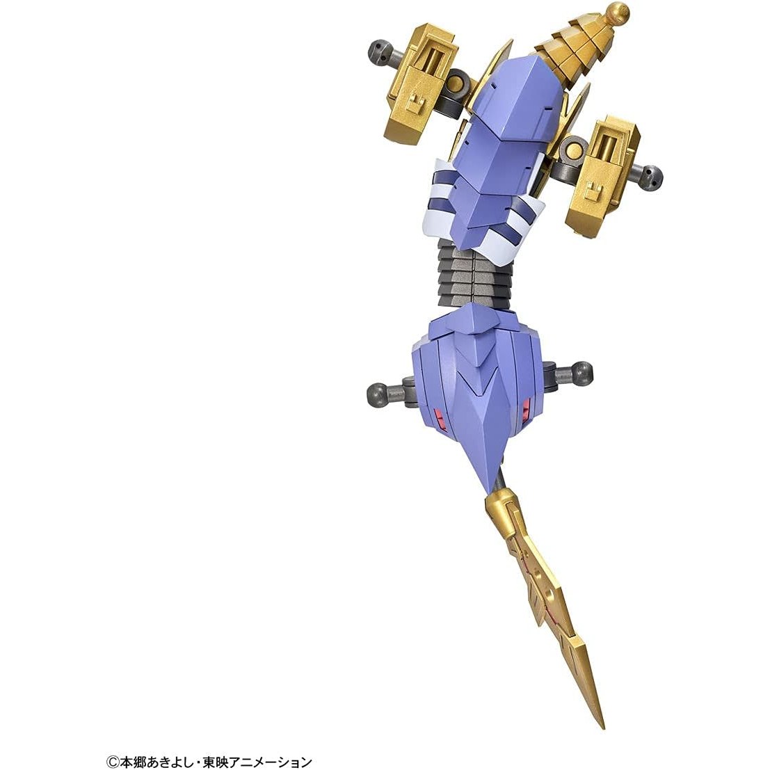 Digimon Adventure Amplified Metal Garurumon Model Kit - Bandia Spirits - Figure-rise Standard
