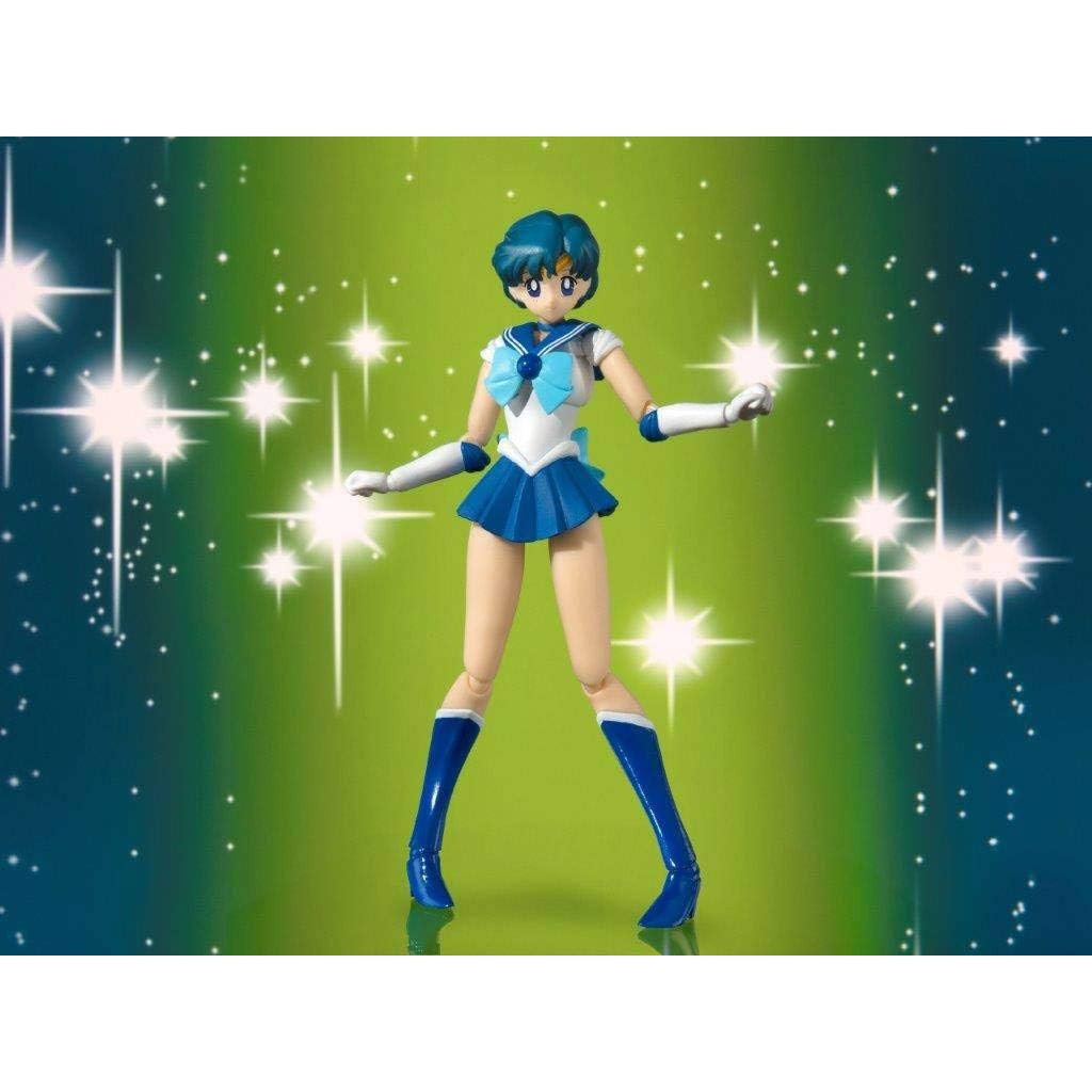 Sailor Moon Sailor Mercury Animation Color Edition Action Figure - Bandai Spirits - S.H.Figuarts