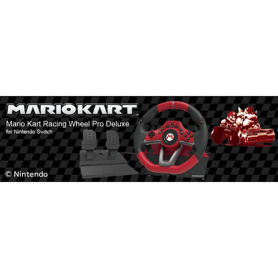 Mario Kart Racing Wheel Pro Deluxe - Nintendo Switch - HORI