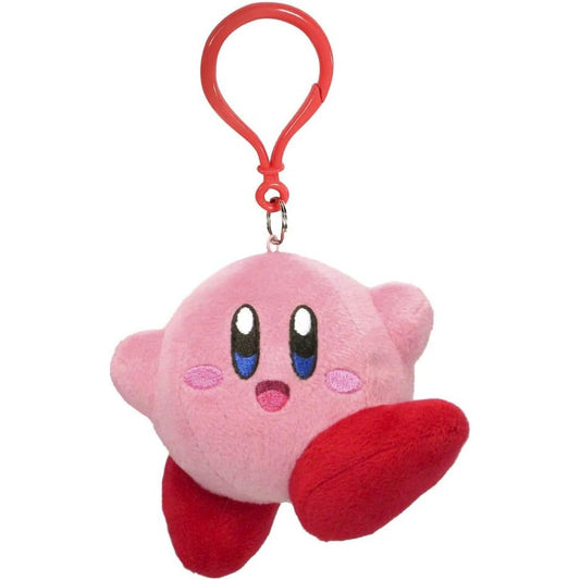 Kirby Jumping Pose 3.5" Dangler Plush - Little Buddy
