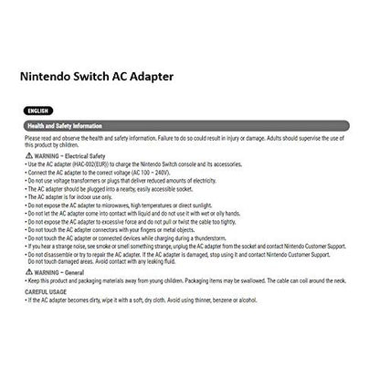 Nintendo Switch AC Adapter - Nintendo