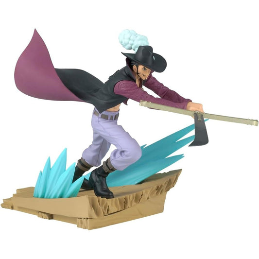 One Piece Dracule Mihawk Statue Figure - Banpresto - Senkozekkei