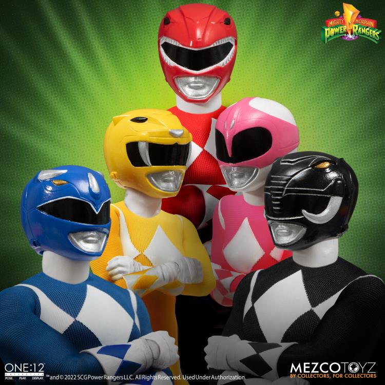 Mighty Morphin' Power Rangers Deluxe Boxed Set - Mezco Toyz - One:12 Collective