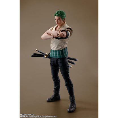 One Piece Netflix Series Roronoa Zoro Action Figure - Bandai Spirits - S.H.Figuarts