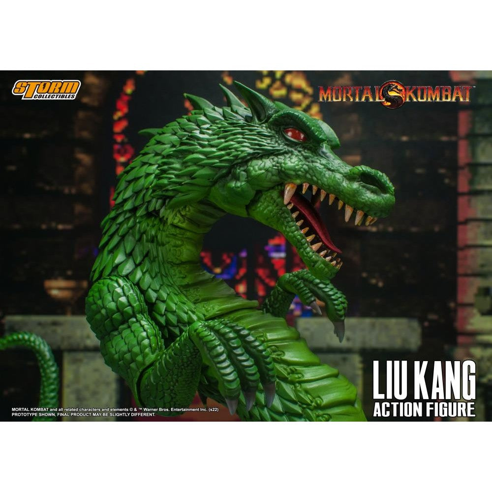 Mortal Kombat Liu Kang vs. Dragon 1/12 Scale Action Figure Set - Storm Collectibles - VS Series