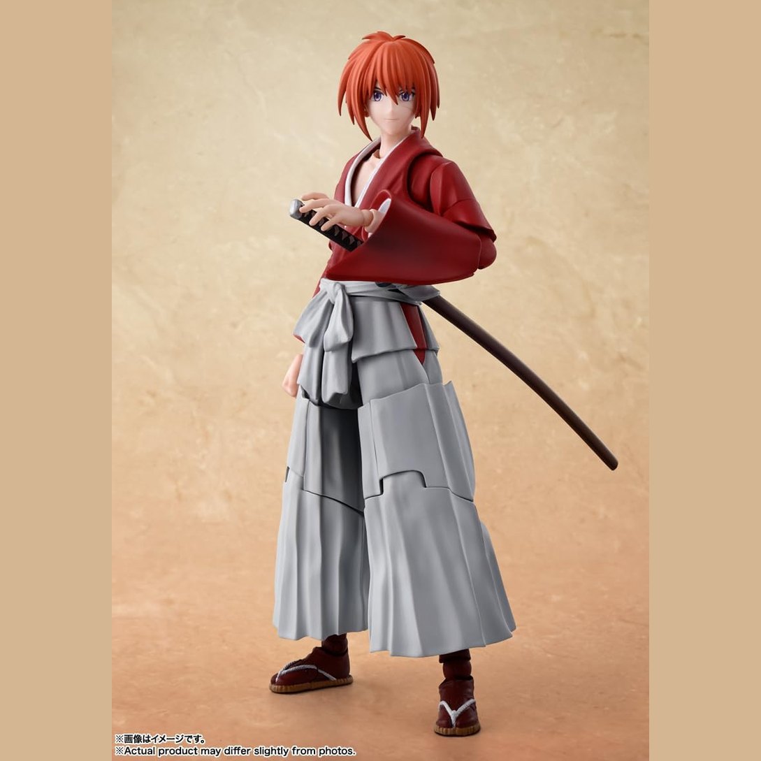 Rurouni Kenshin: Meiji Swordsman Romantic Story Kenshin Himura Action Figure - Bandai Spirits - S.H.Figuarts