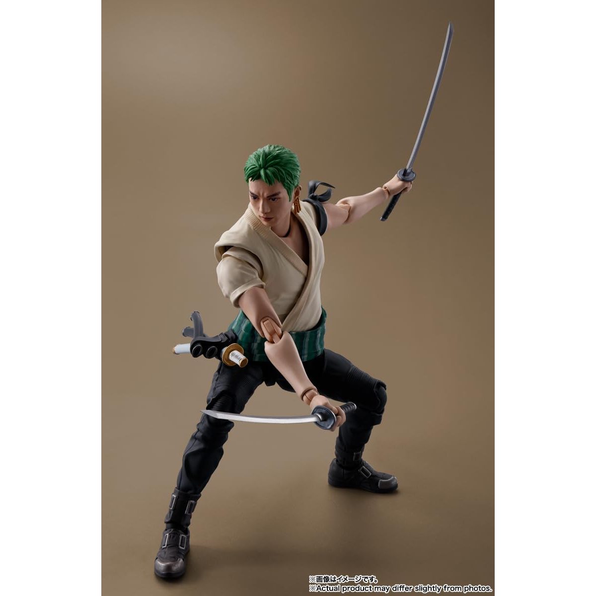 One Piece Netflix Series Roronoa Zoro Action Figure - Bandai Spirits - S.H.Figuarts