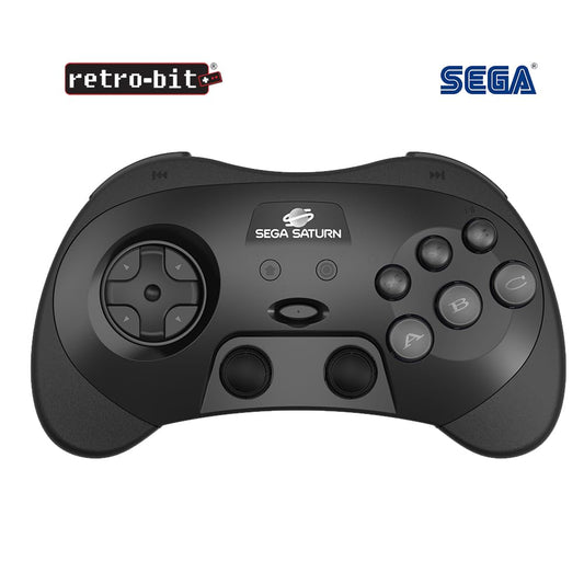 Sega Saturn 2.4 GHz Wireless Pro Controller Black