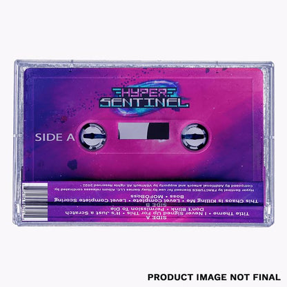 Hyper Sentinel Original Video Game Soundtrack - Cassette Tape - VGNYsoft