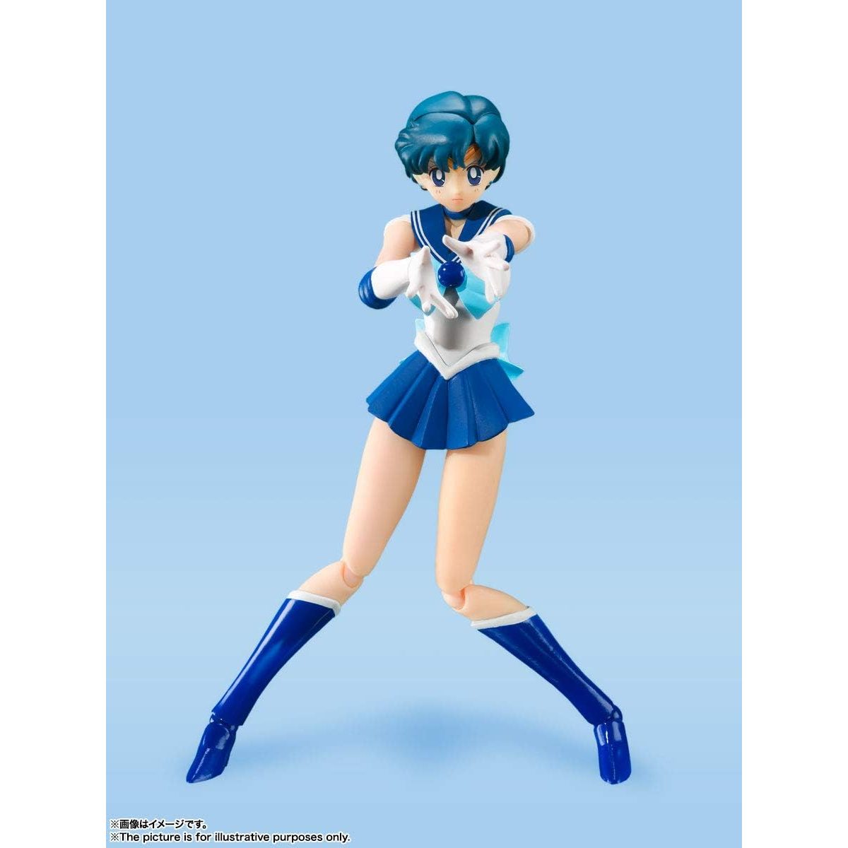 Sailor Moon Sailor Mercury Animation Color Edition Action Figure - Bandai Spirits - S.H.Figuarts