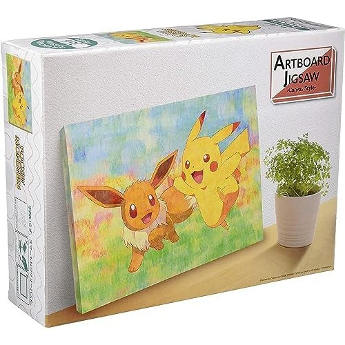 Pokémon Pikachu & Eevee "Best Friends" Puzzle - ensky Artboard Jigsaw -Canvas Style-