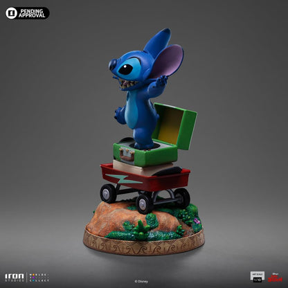 Disney's Lilo & Stitch Stitch Collectible Statue - 1:10 Art Scale Polystone Figurine - Iron Studios