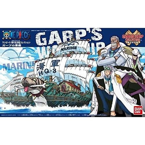 One Piece Garp's Marine Warship - Bandai Spirits - Grand Ship Collection #08