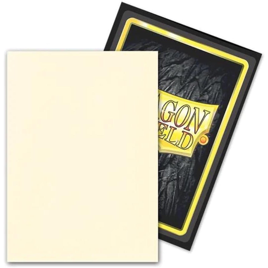 Dragon Shield Matte Dual TCG Card Sleeves - Valor White, 100 Count, Standard Size - Arcane Tinmen
