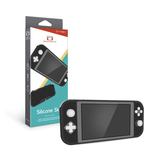 Silicone Skin for Nintendo Switch Lite Black - Hyperkin