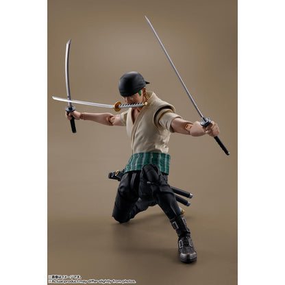 One Piece Netflix Series Roronoa Zoro Action Figure - Bandai Spirits - S.H.Figuarts