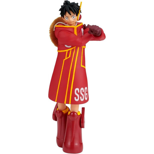 One Piece The Shukko Monkey D. Luffy Egghead Ver. Statue Figure - Banpresto -
