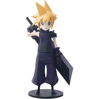 Final Fantasy VII: Rebirth Cloud Strife Mini Figure - Square Enix Static Arts