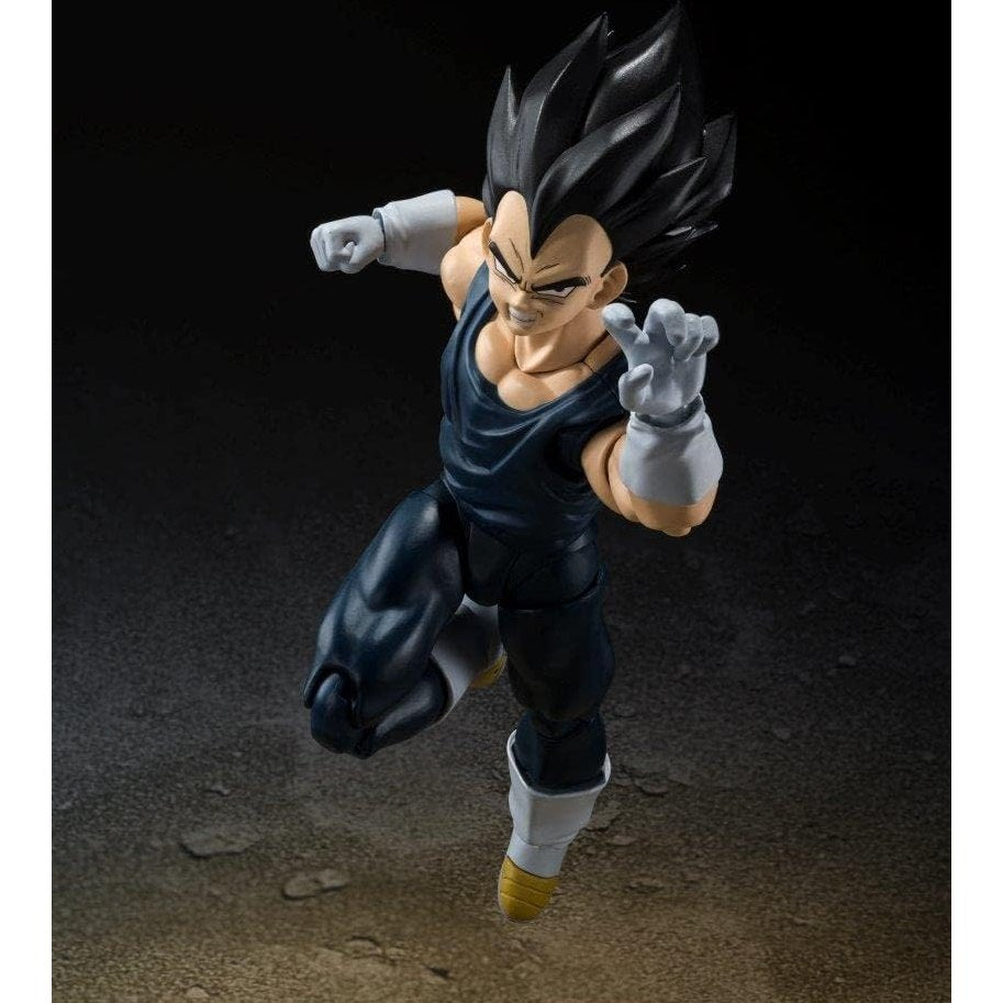 Dragon Ball Super: Super Hero Vegeta Action Figure - Bandai Spirits S.H.Figuarts