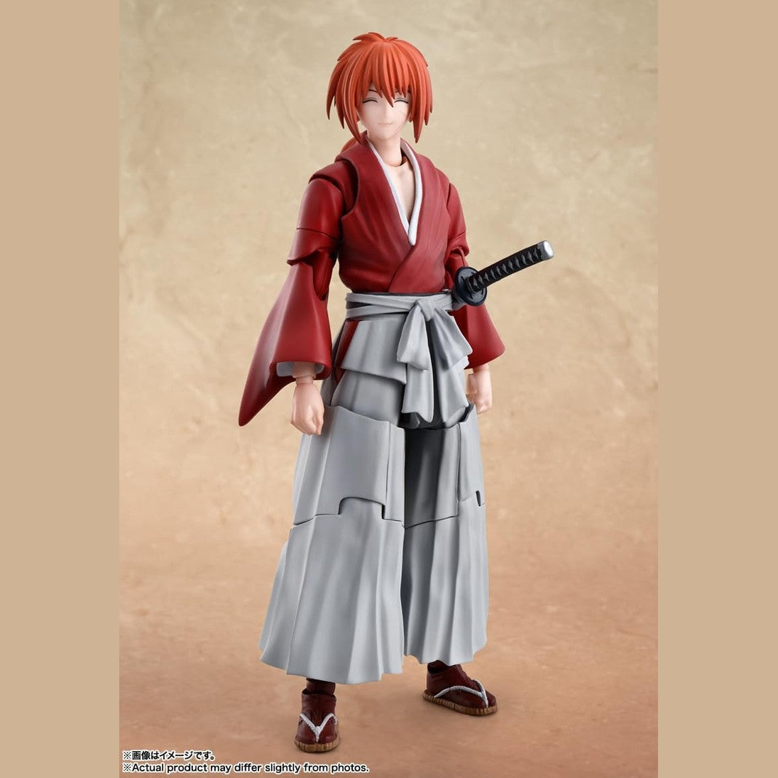Rurouni Kenshin: Meiji Swordsman Romantic Story Kenshin Himura Action Figure - Bandai Spirits - S.H.Figuarts