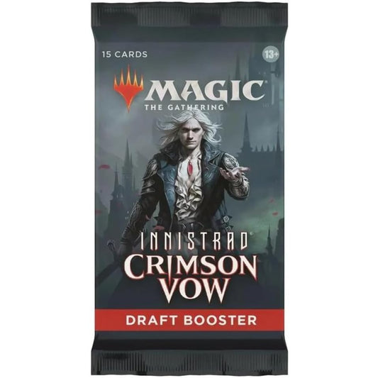 Magic: The Gathering Innistrad: Crimson Vow Draft Booster - 1 Pack: 15 Cards - Wizards of the Coast