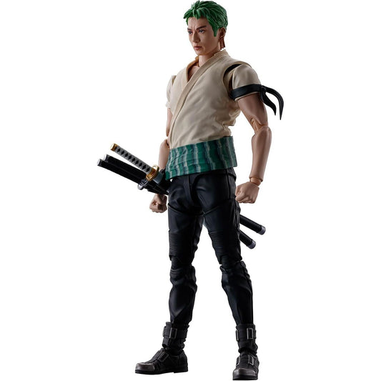 One Piece Netflix Series Roronoa Zoro Action Figure - Bandai Spirits - S.H.Figuarts