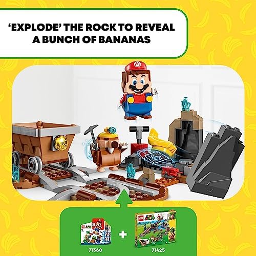 LEGO Super Mario: Diddy Kong's Mine Cart Ride Buildable Game - LEGO #71425