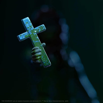 The Exorcist Demented Regan MacNeil Vomit Splatter Action Figure - Super7 - ReAction Wave 2