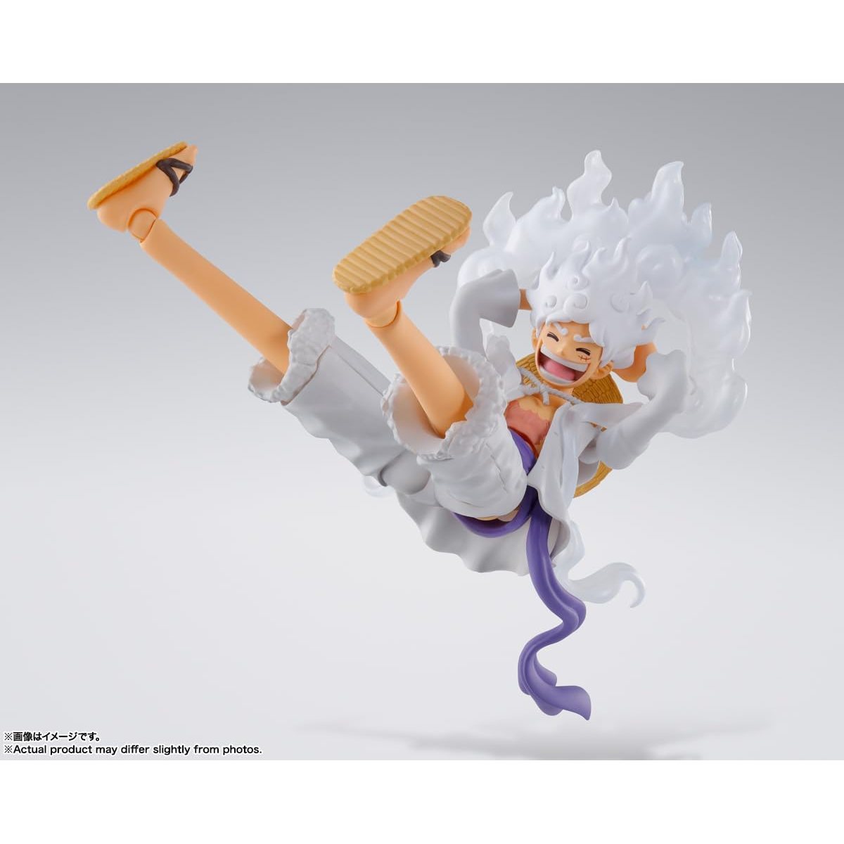 One Piece Monkey D. Luffy Gear5 Action Figure - Bandai Spirits S.H.Figuarts FiguartsZERO